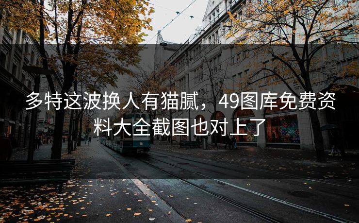 多特这波换人有猫腻，49图库免费资料大全截图也对上了